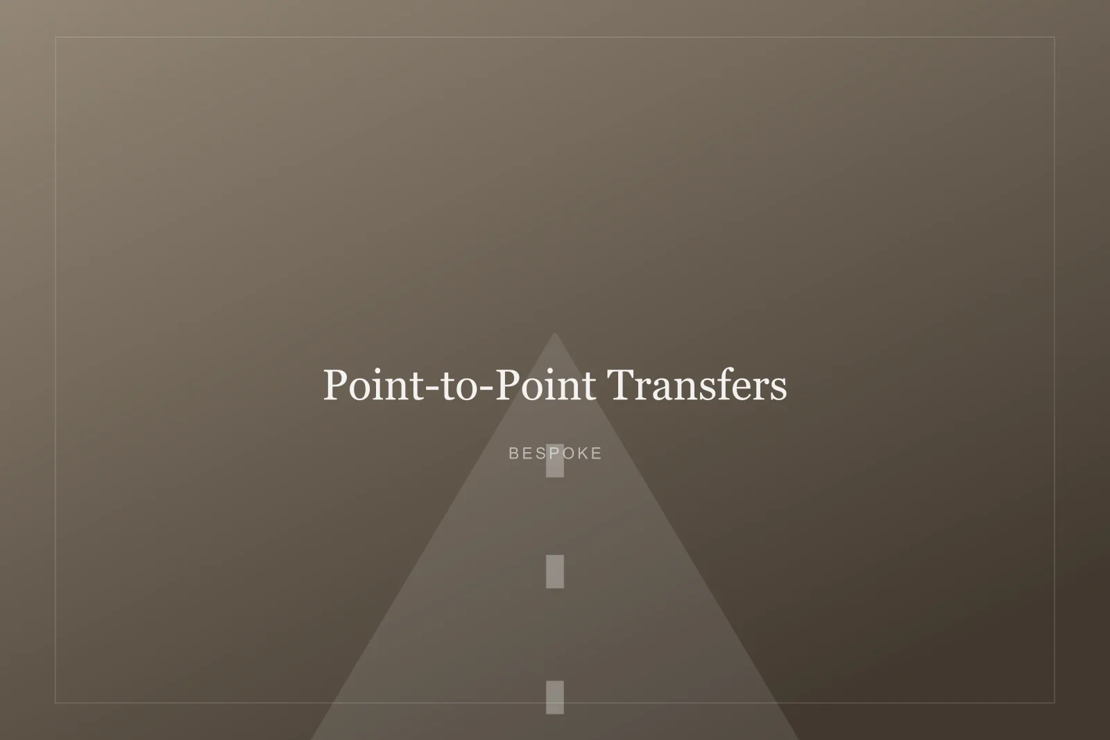 Point-to-Point Transfers — luxury chauffeur service in New York