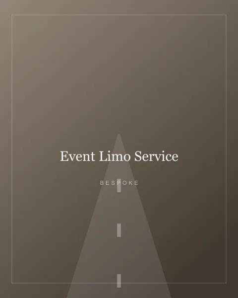 Event Limo Service in New York