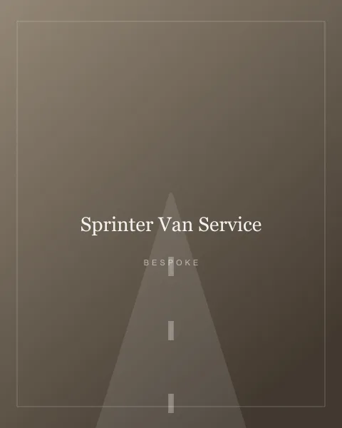 Sprinter Van Service in New York