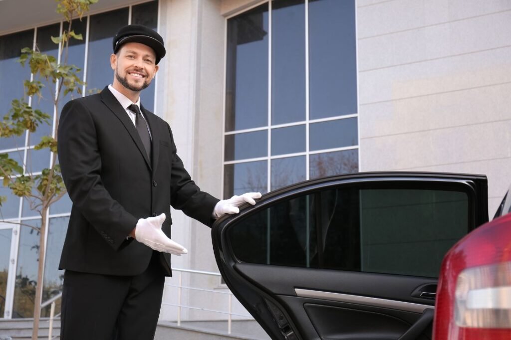 professional chauffeur